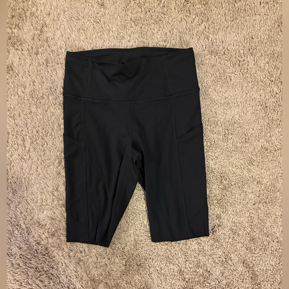 lululemon athletica Black Bike Shorts
